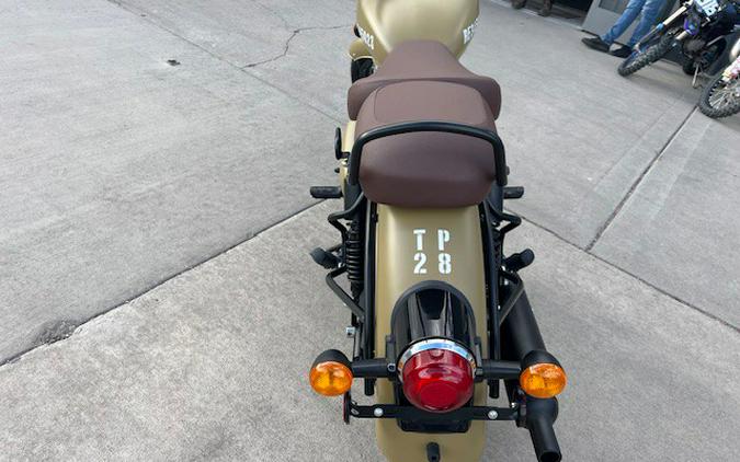 2024 Royal Enfield Classic 350 Signals Desert Sand