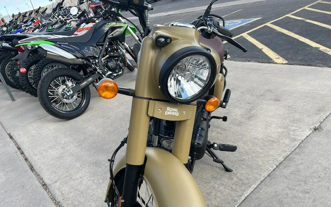 2024 Royal Enfield Classic 350 Signals Desert Sand