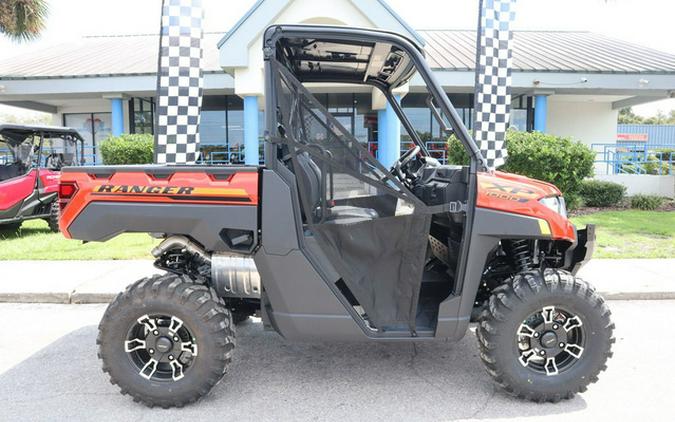 2025 Polaris Ranger XP 1000 Premium Orange Rust