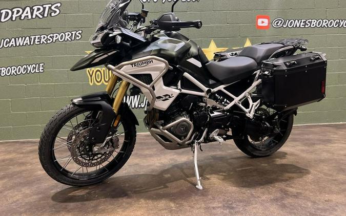 2023 Triumph Tiger 1200 Rally Pro Matte Khaki Green