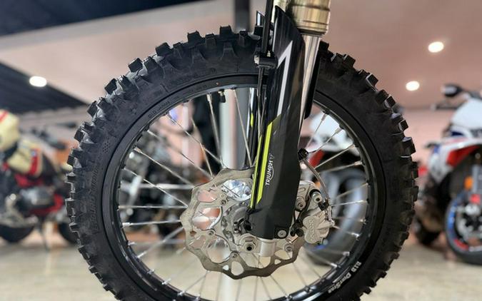 2026 Triumph TF 250-E Jet BlackPure White