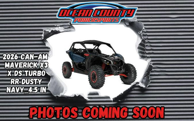 2026 Can-Am® Maverick X3 X ds Turbo RR Dusty Navy_4.5 in