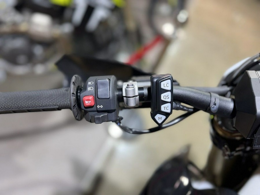 2026 Triumph TF 450-E Jet BlackPure White