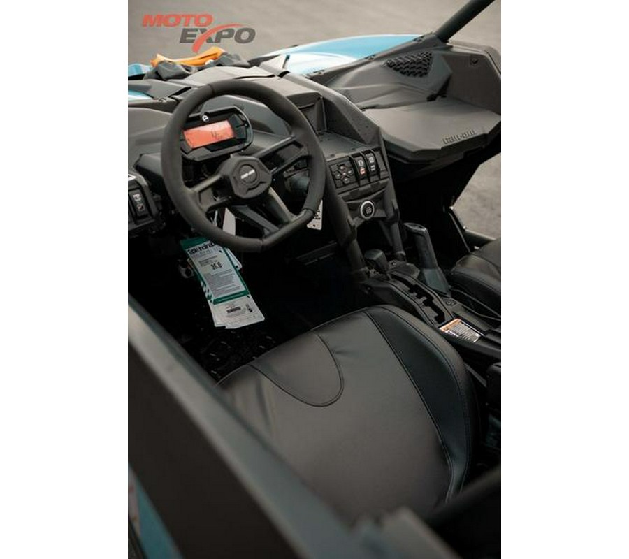 2026 Can-Am® Maverick X3 MAX DS Turbo RR Scandi Blue & Orange Crush