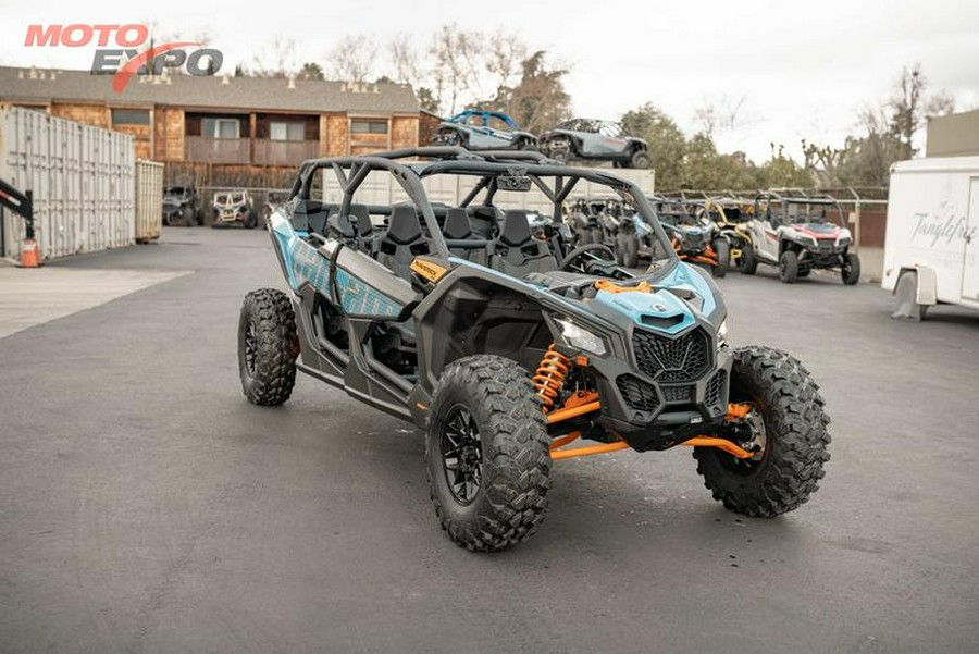 2026 Can-Am® Maverick X3 MAX DS Turbo RR Scandi Blue & Orange Crush