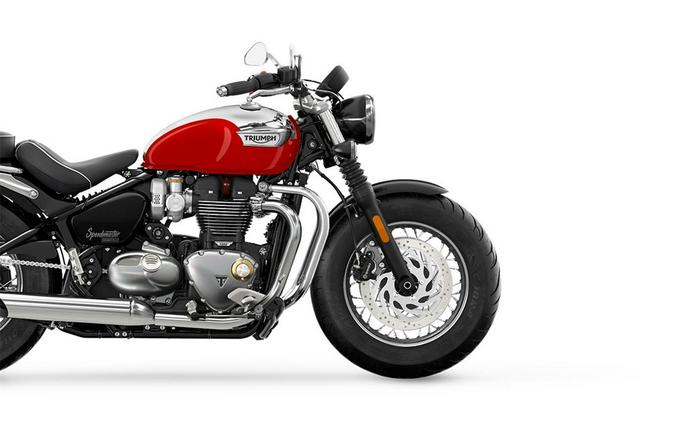 2023 Triumph Bonneville Speedmaster Chrome Edition - Chrome / Diablo Red