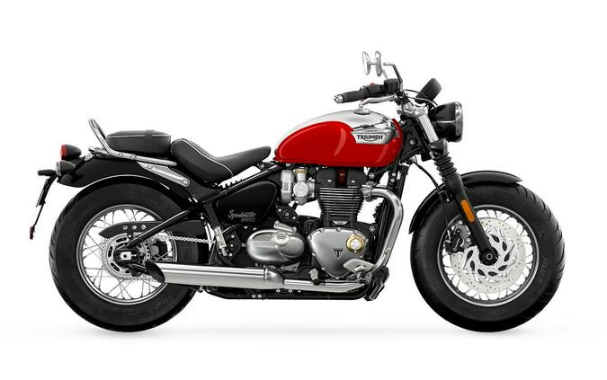 2023 Triumph Bonneville Speedmaster Chrome Edition - Chrome / Diablo Red