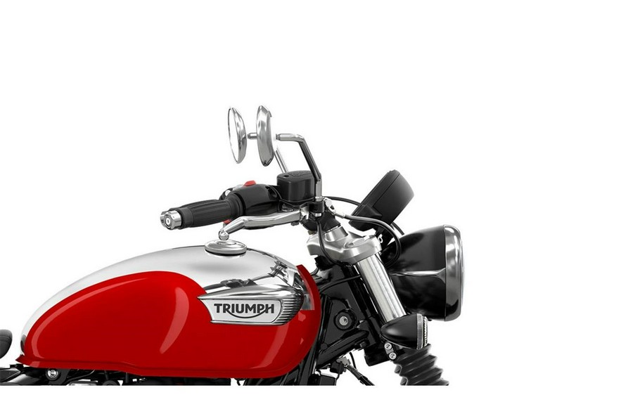2023 Triumph Bonneville Speedmaster Chrome Edition - Chrome / Diablo Red