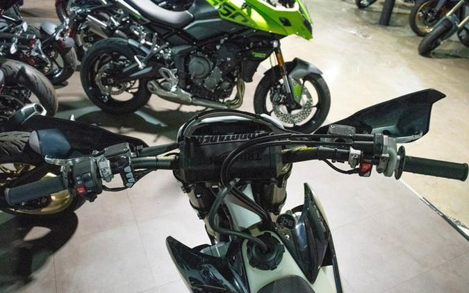 2026 Triumph TF 450-E Jet BlackPure White