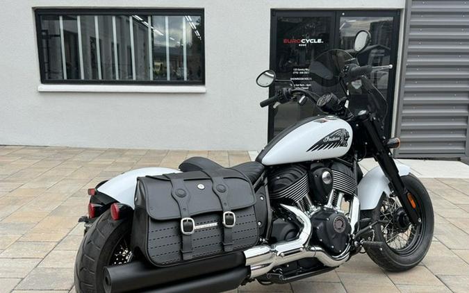 2024 Indian Chief Bobber Ghost White Metallic Smoke