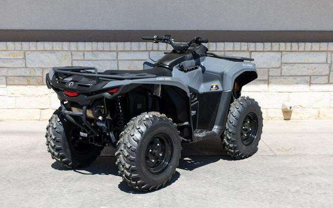 New 2024 CAN-AM OUTLANDER 700 GRANITE GRAY