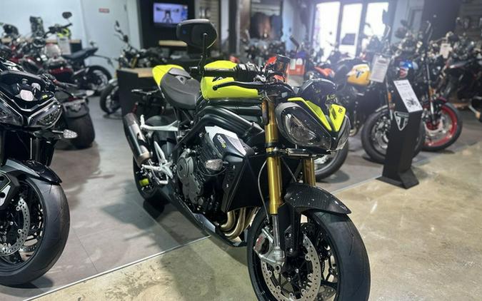 2026 Triumph Speed Triple 1200 RX Triumph Performance Yellow 1200 RX