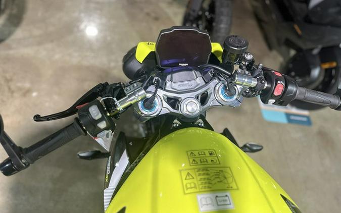 2026 Triumph Speed Triple 1200 RX Triumph Performance Yellow 1200 RX