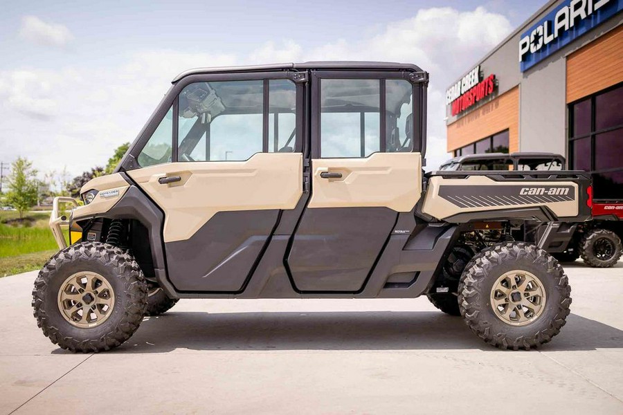 2024 Can-Am® Defender MAX Limited HD10 Desert Tan & Timeless Black