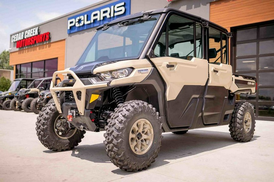 2024 Can-Am® Defender MAX Limited HD10 Desert Tan & Timeless Black