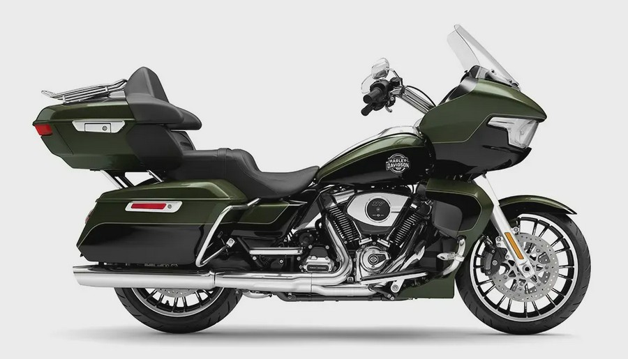 2026 Harley-Davidson® Road Glide Limited Olive Steel Metallic / Vivid Black