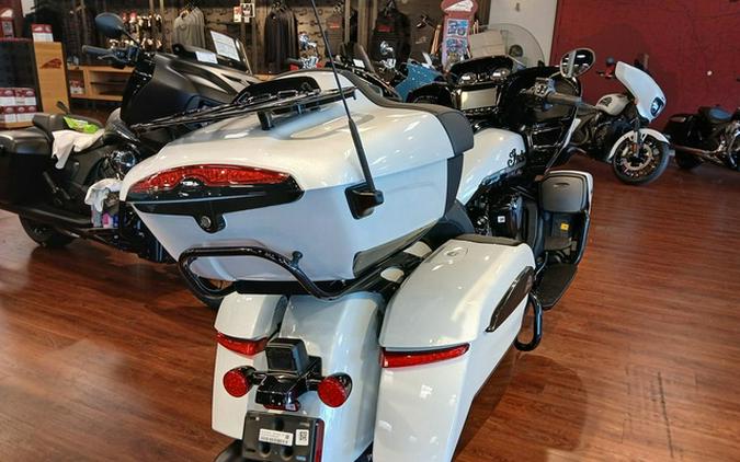 2026 Indian Pursuit Dark Horse 112 Ghost White Metallic with Black Metallic