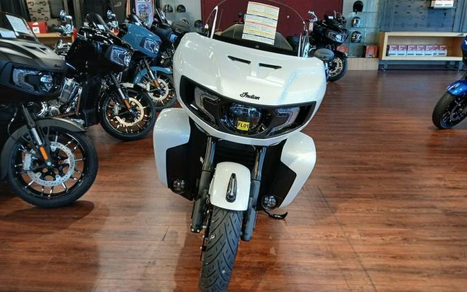 2026 Indian Pursuit Dark Horse 112 Ghost White Metallic with Black Metallic