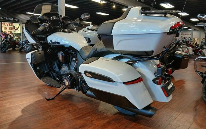 2026 Indian Pursuit Dark Horse 112 Ghost White Metallic with Black Metallic