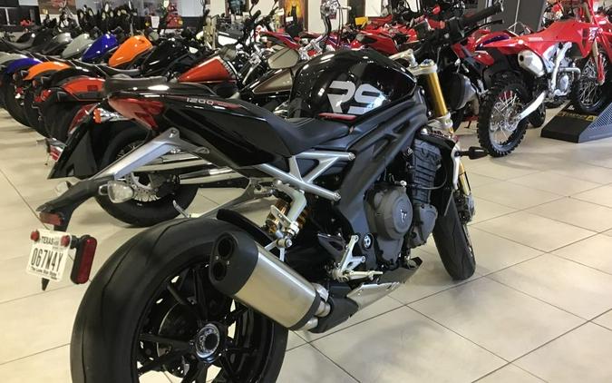 2023 Triumph Speed Triple 1200 RS Sapphire Black