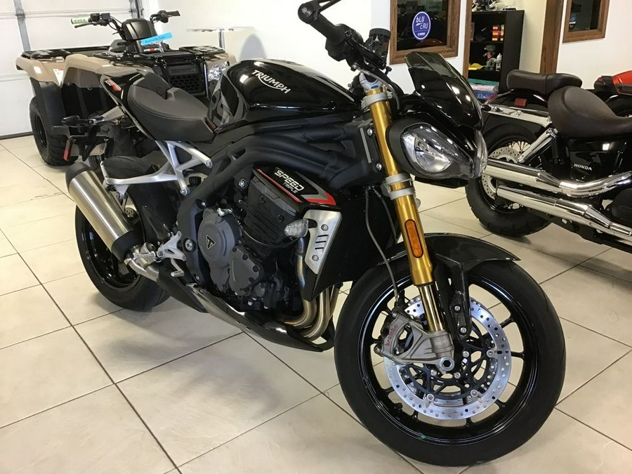 2023 Triumph Speed Triple 1200 RS Sapphire Black