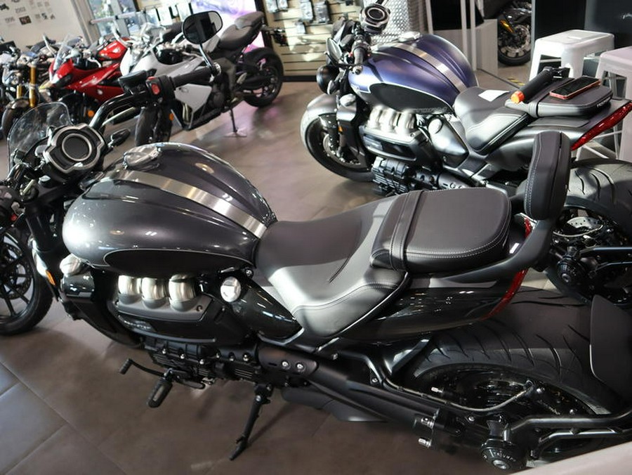 2025 Triumph Rocket 3 Storm GT Granite/Sapphire Black