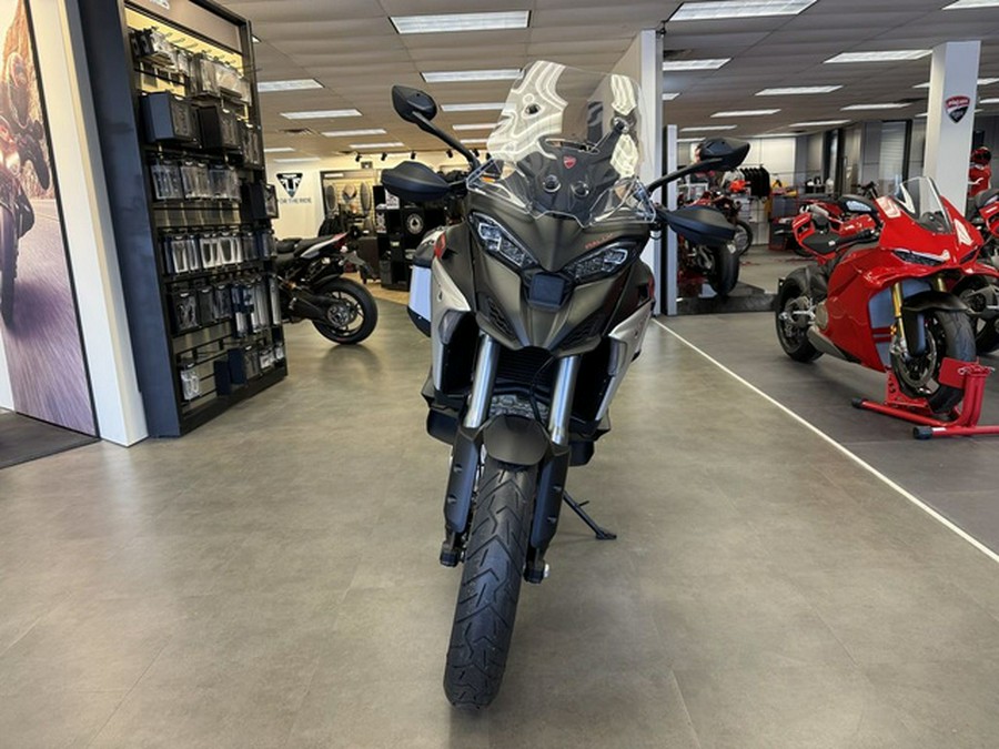 2025 Ducati Multistrada V4 Rally Brushed Aluminium & Matt Blac