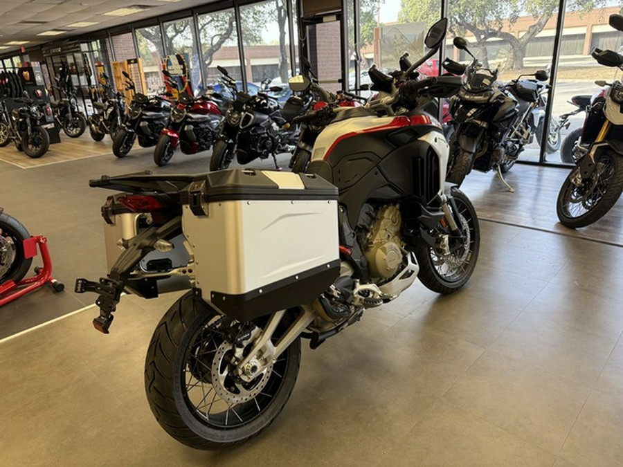 2025 Ducati Multistrada V4 Rally Brushed Aluminium & Matt Blac