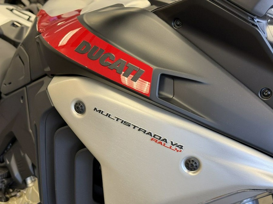 2025 Ducati Multistrada V4 Rally Brushed Aluminium & Matt Blac