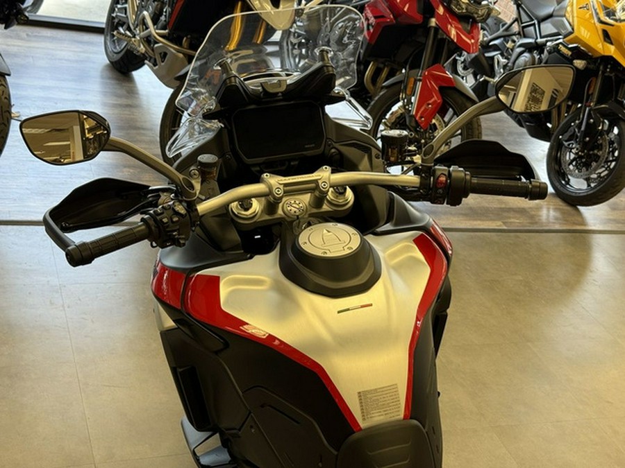 2025 Ducati Multistrada V4 Rally Brushed Aluminium & Matt Blac