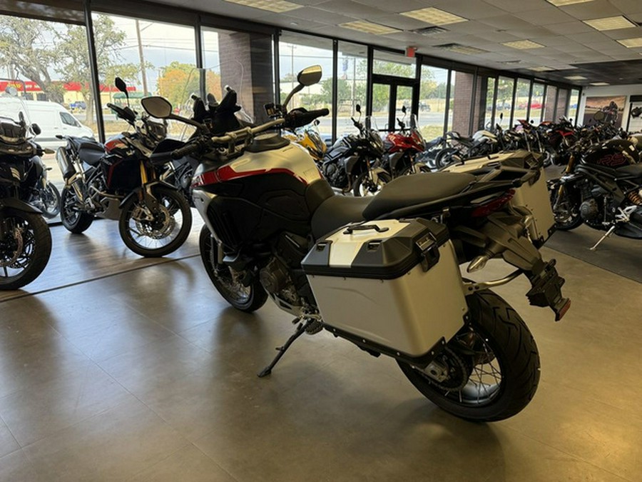 2025 Ducati Multistrada V4 Rally Brushed Aluminium & Matt Blac