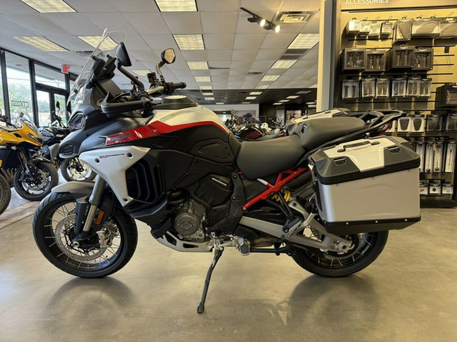 2025 Ducati Multistrada V4 Rally Brushed Aluminium & Matt Blac