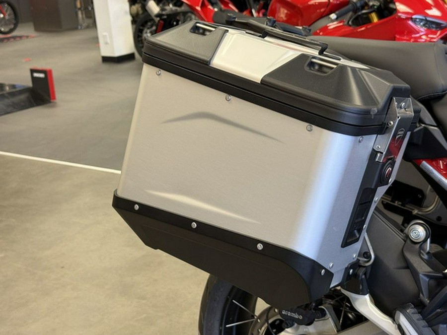 2025 Ducati Multistrada V4 Rally Brushed Aluminium & Matt Blac