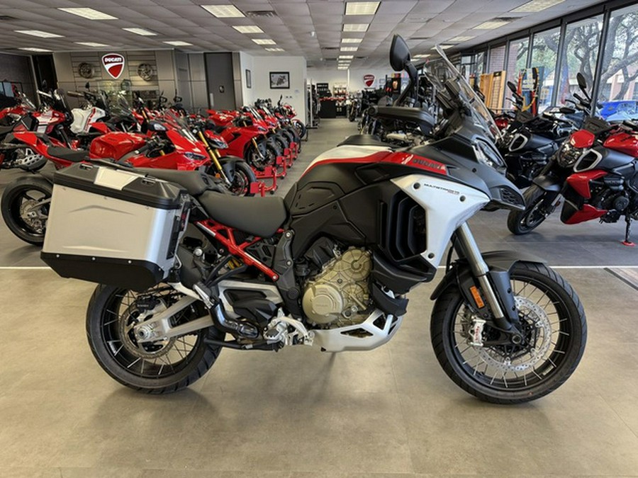 2025 Ducati Multistrada V4 Rally Brushed Aluminium & Matt Blac