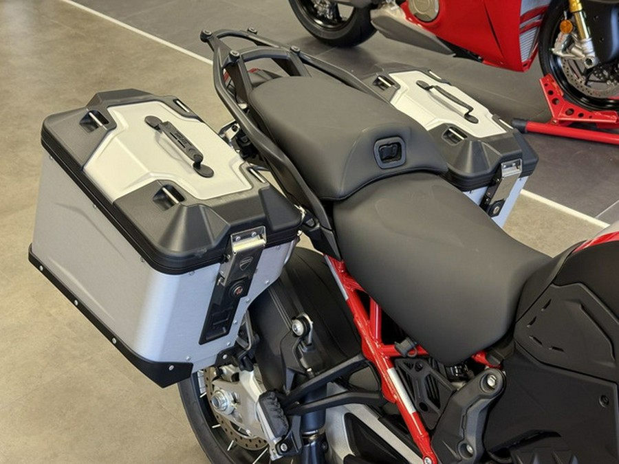2025 Ducati Multistrada V4 Rally Brushed Aluminium & Matt Blac
