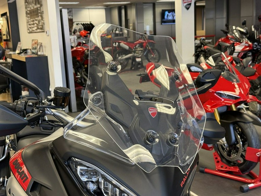 2025 Ducati Multistrada V4 Rally Brushed Aluminium & Matt Blac