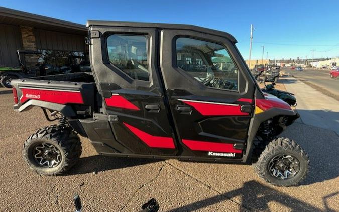 2025 Kawasaki RIDGE® Crew HVAC CANDY PERSIMMON RED