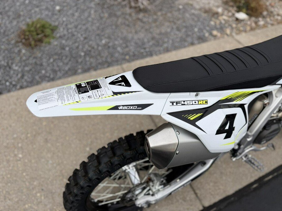 2025 Triumph TF 450-RC Edition