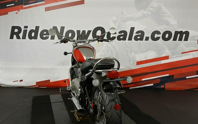 2023 Triumph Bonneville Speedmaster Chrome Edition Diablo Red