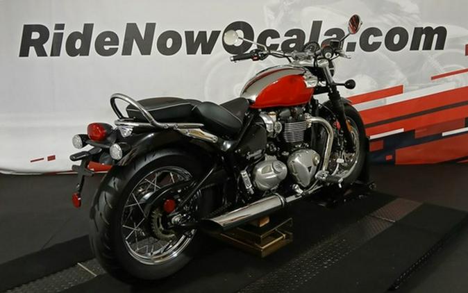 2023 Triumph Bonneville Speedmaster Chrome Edition Diablo Red