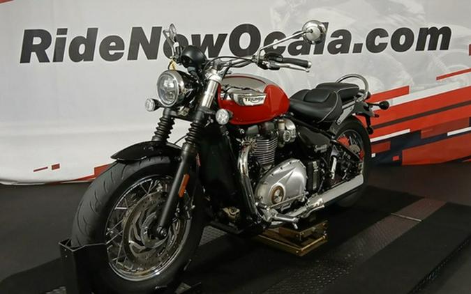 2023 Triumph Bonneville Speedmaster Chrome Edition Diablo Red