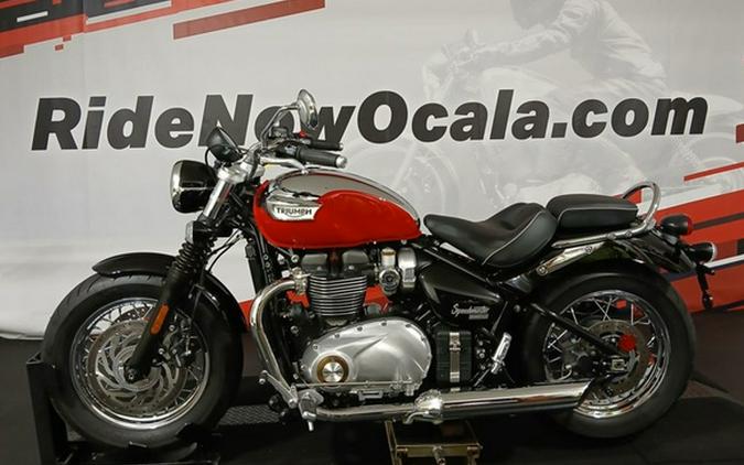 2023 Triumph Bonneville Speedmaster Chrome Edition Diablo Red