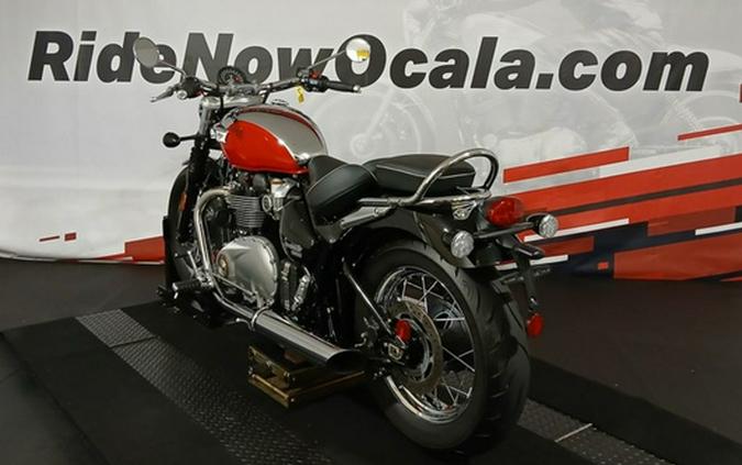 2023 Triumph Bonneville Speedmaster Chrome Edition Diablo Red