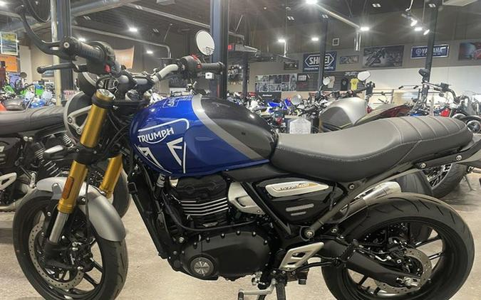 2024 Triumph Speed 400 Caspian Blue Storm Grey