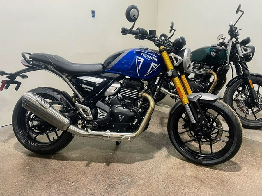 2024 Triumph Speed 400 Caspian Blue Storm Grey