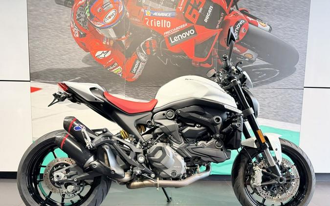 2024 Ducati Monster Plus Iceberg White