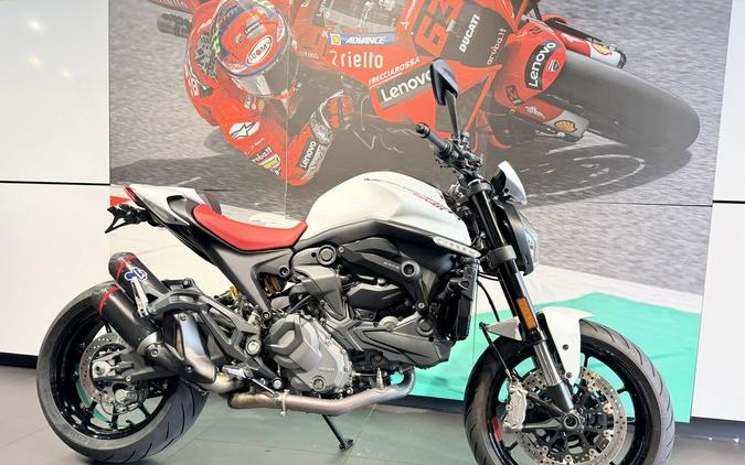 2024 Ducati Monster Plus Iceberg White