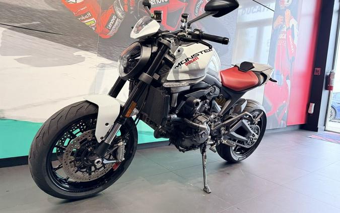 2024 Ducati Monster Plus Iceberg White