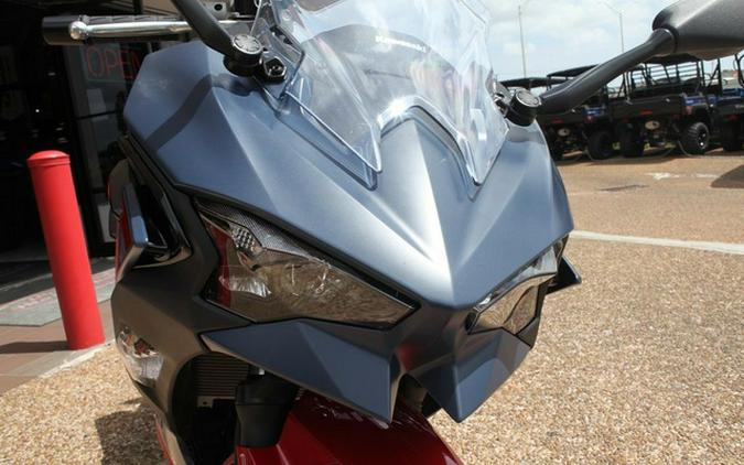 2026 Kawasaki Ninja 500 ABS Metallic Matte Twilight Blue