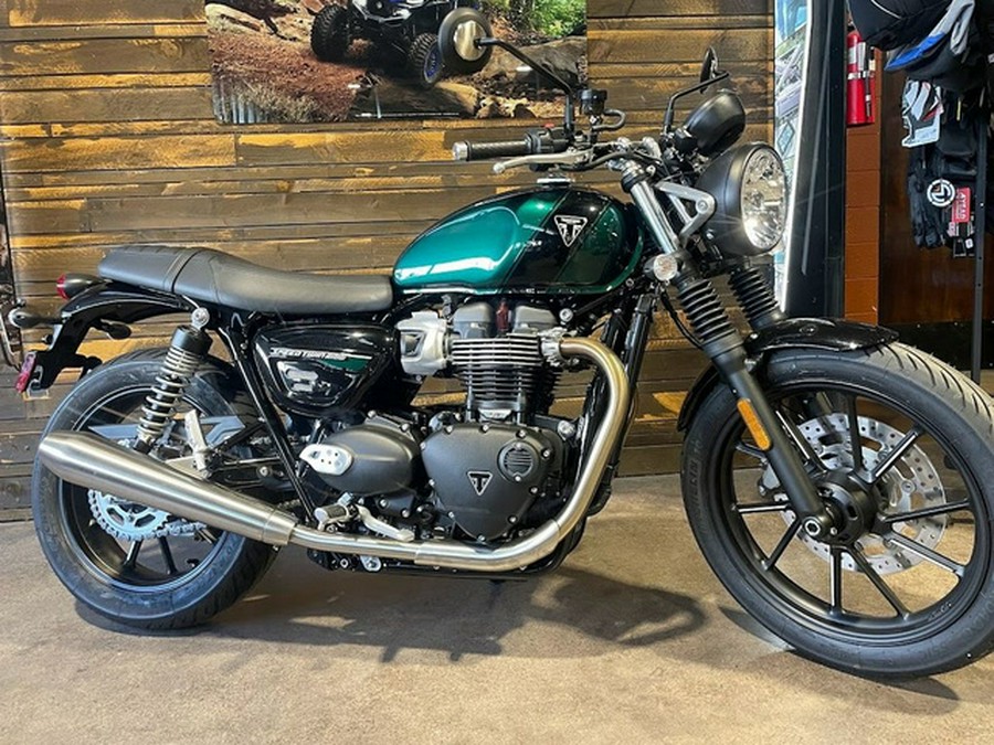 2024 Triumph Speed Twin 900 Competition GreenPhantom Black